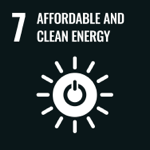 Affordable and clean energy - UN Sustainable Development Goal Logo